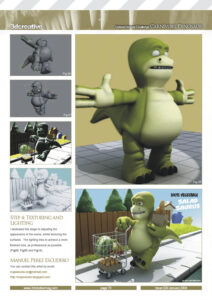 Escultura 3D modelada por Mape Creativo