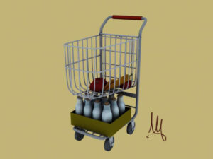 Escultura 3D modelada por Mape Creativo